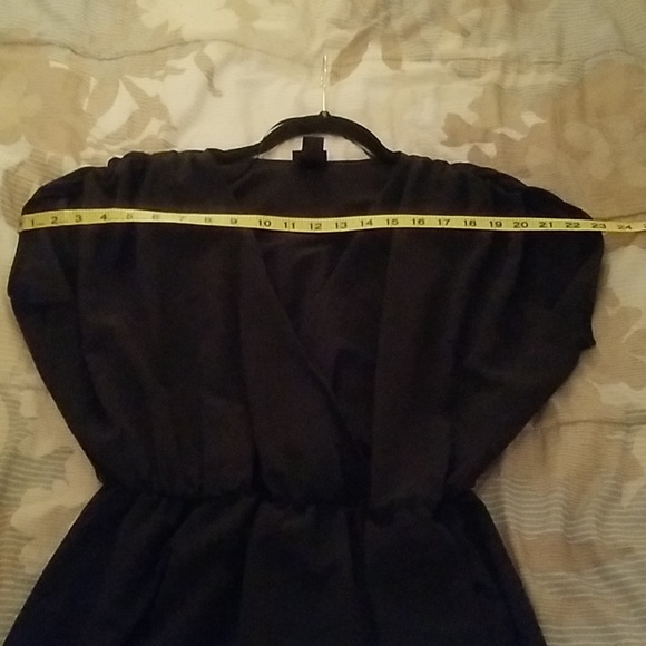 H&M Silky Black A-Line Dress - Picture 6 of 8